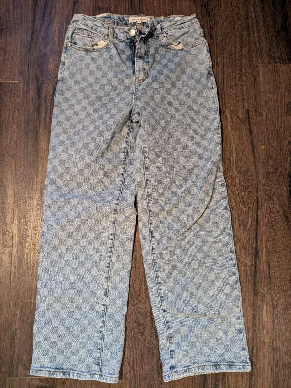 Almost Famous Checkered Jeans